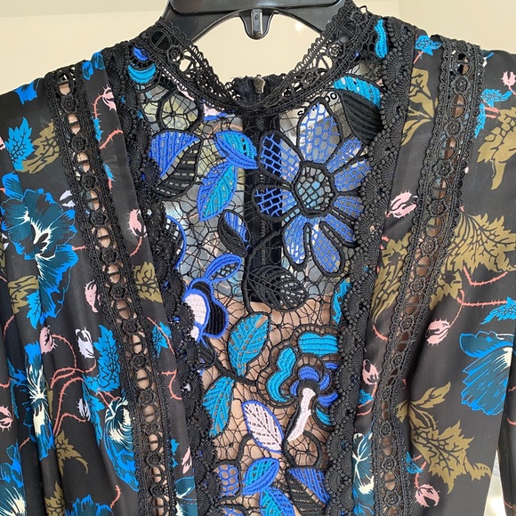 Self Portrait Maxine Guipure Floral Lace D… - Picture 14 of 14